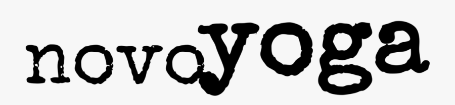 Logo Novo Yoga Outside Sign 6x2-fixed, Transparent Clipart