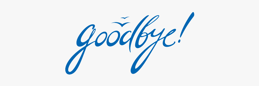Goodbye Png Transparent - Hello Goodbye, Transparent Clipart