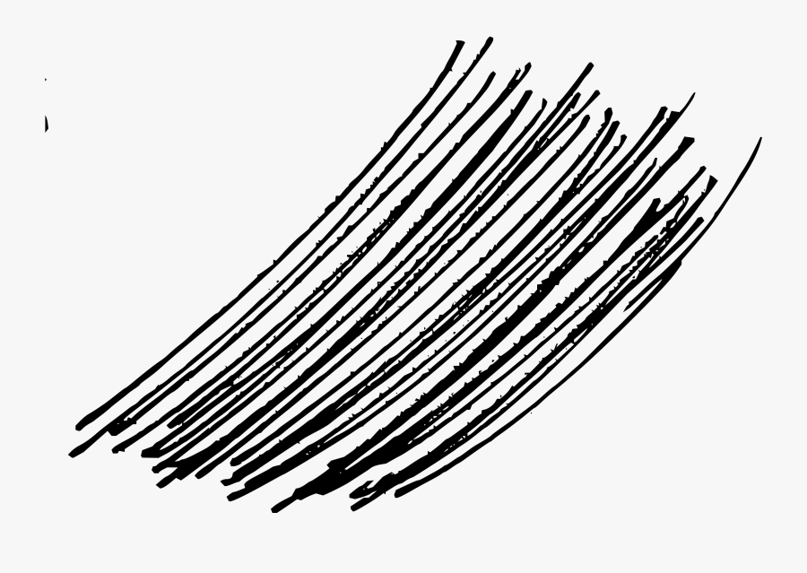 Vector Hair Line - Hair Lines Transparent, Transparent Clipart