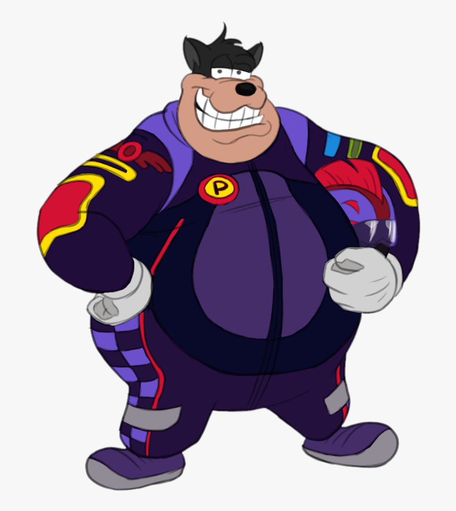 Mickey Roadster Racers Pete, Transparent Clipart