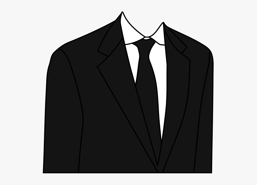 Black Suit Png Clip Arts - Transparent Background Suit Clipart, Transparent Clipart