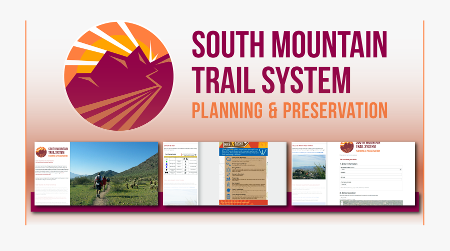 Transparent Appalachian Mountains Clipart - Mountain Trail Masterplan, Transparent Clipart