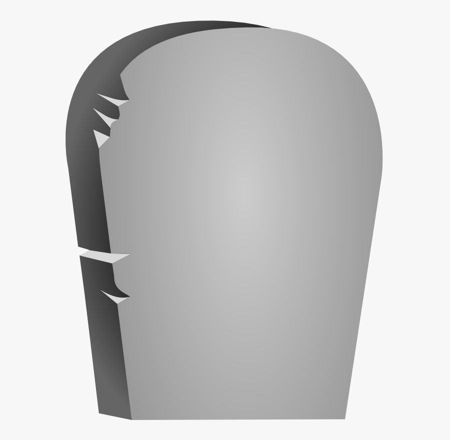 Halloween Rounded Tombstone - Clipart Blank Gravestone, Transparent Clipart