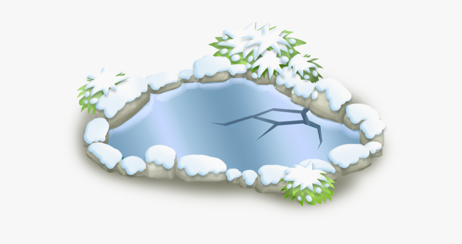 Transparent Frozen Pond Clipart, Transparent Clipart