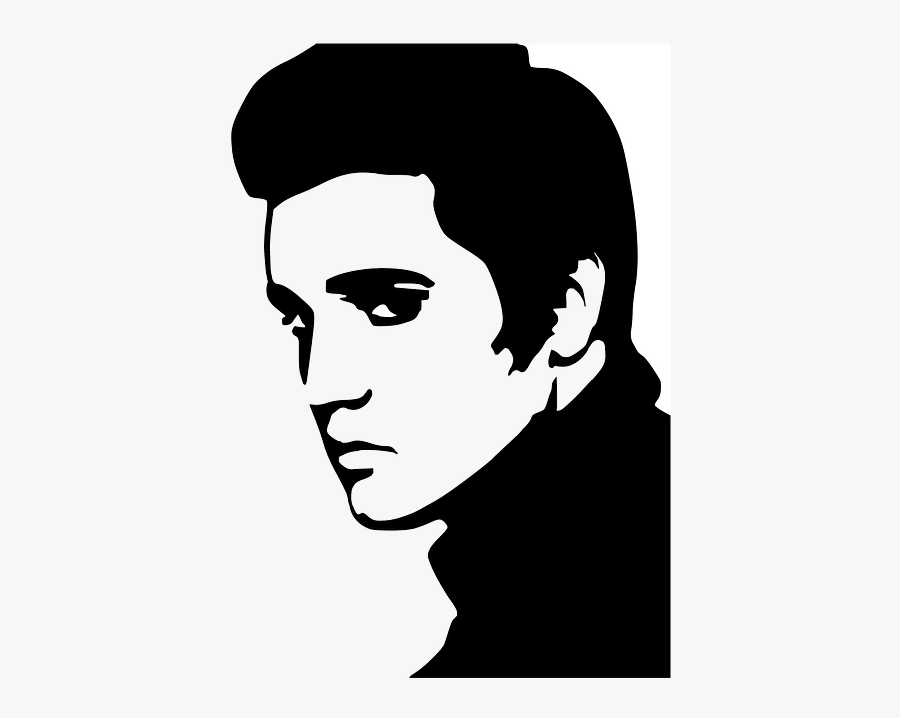 Elvis Presley Stencil Art , Free Transparent Clipart ClipartKey