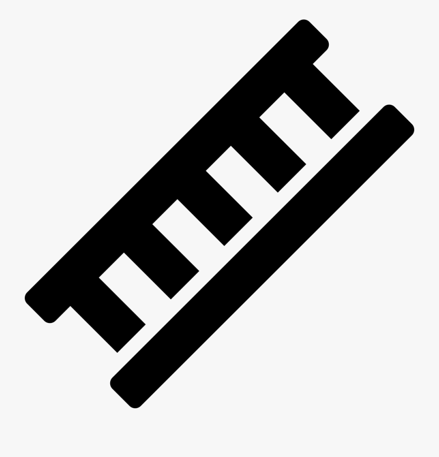 Firefighting Ladder - Icon, Transparent Clipart
