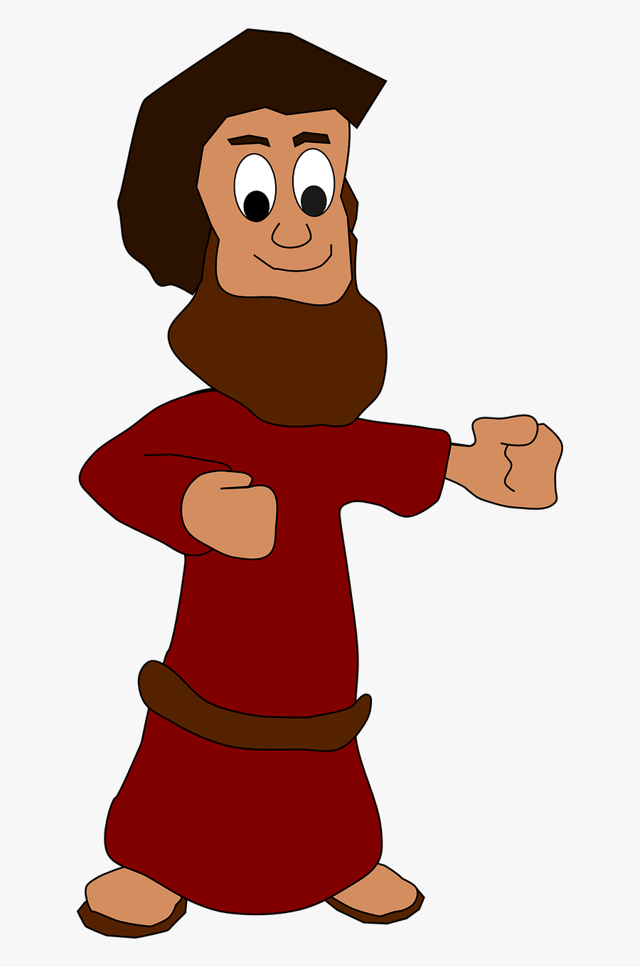 Bible Man Png, Transparent Clipart