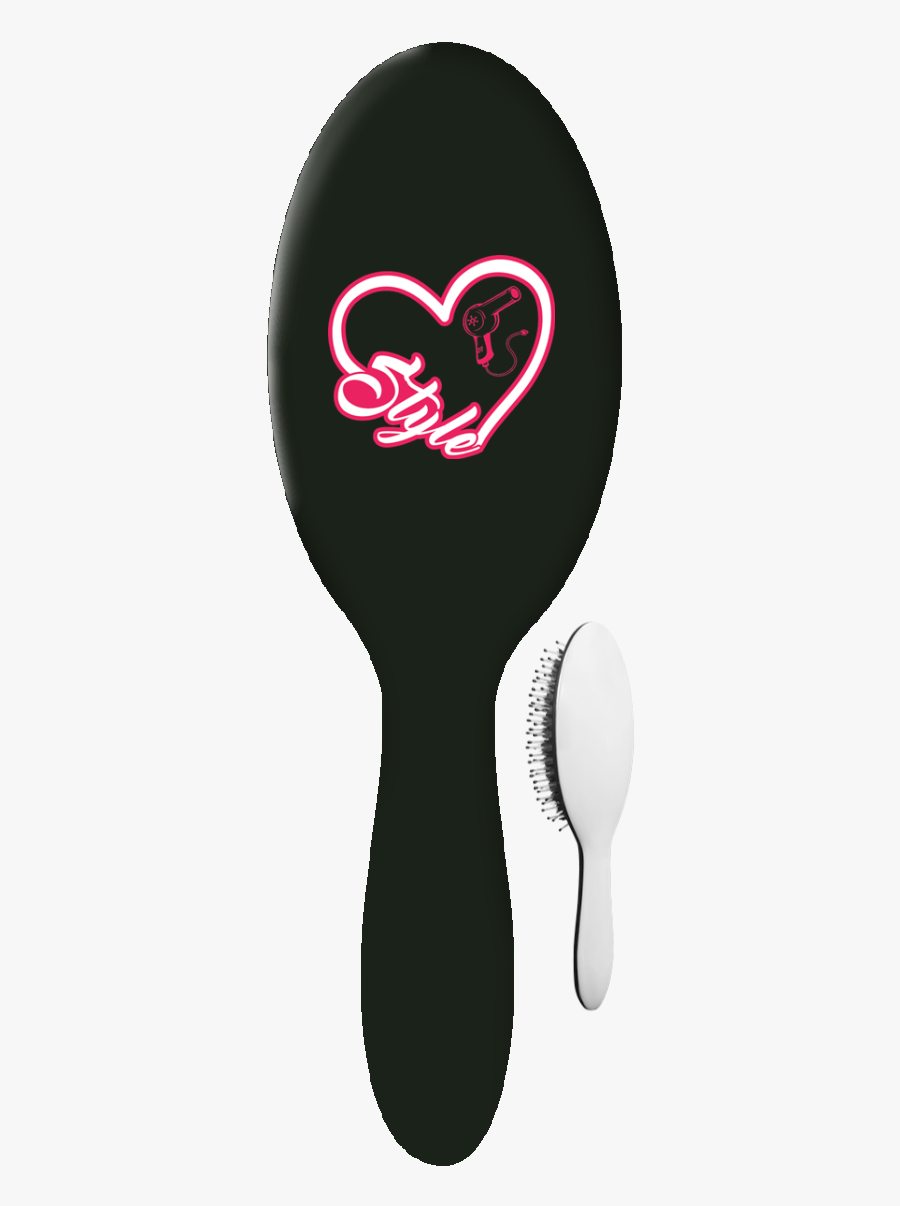 Love Style Hair Brush, Transparent Clipart