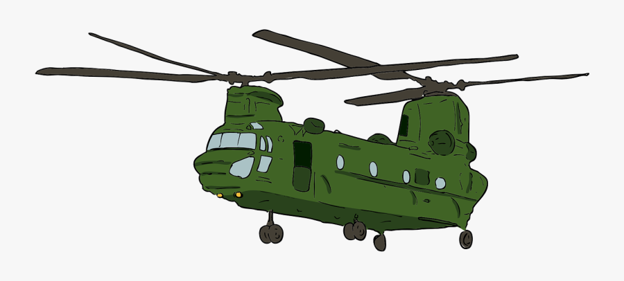 Boeing Ch 47 Chinook Helicopter Ch 47j Boeing Chinook - Chinook Helicopter Clipart, Transparent Clipart