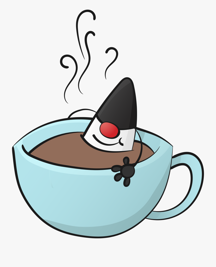 Java Duke And Cup, Transparent Clipart