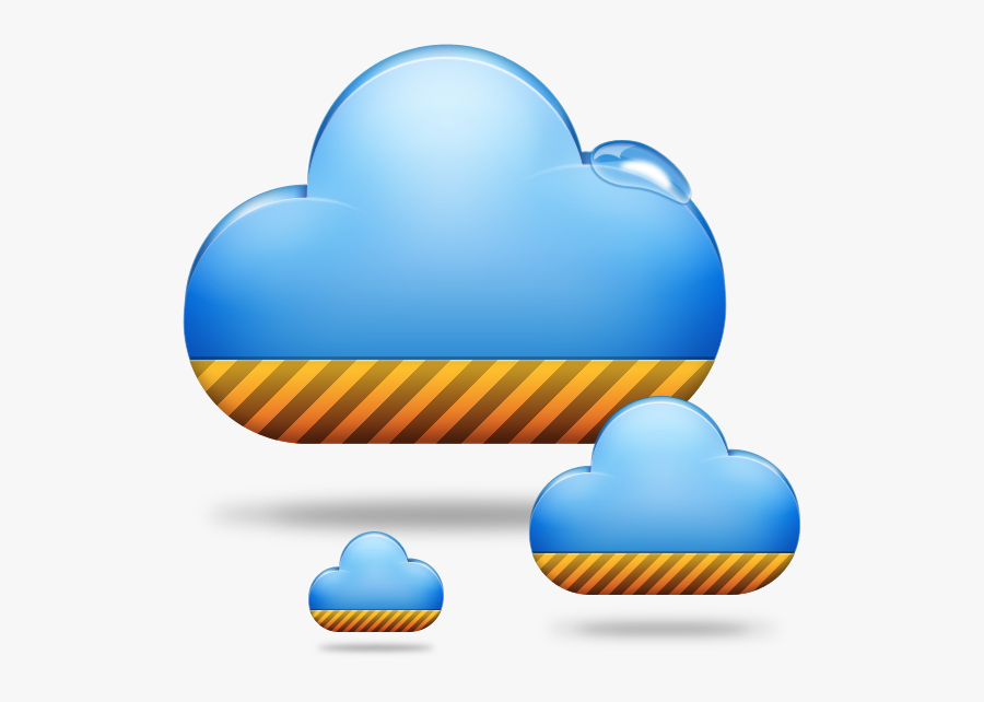 Cloud App For Mac - Cloud Computing Icon, Transparent Clipart