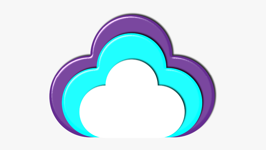 Cloud Colorful Icons, Transparent Clipart