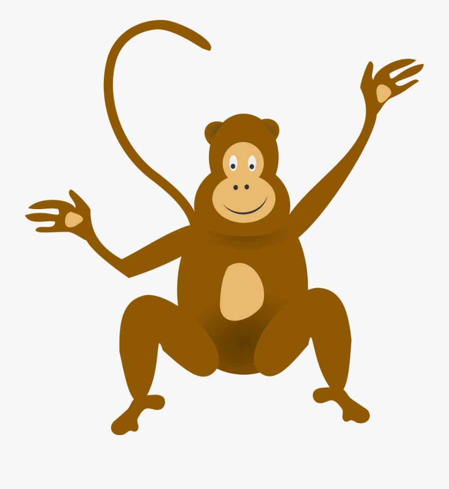 Monkey Clip Art, Transparent Clipart