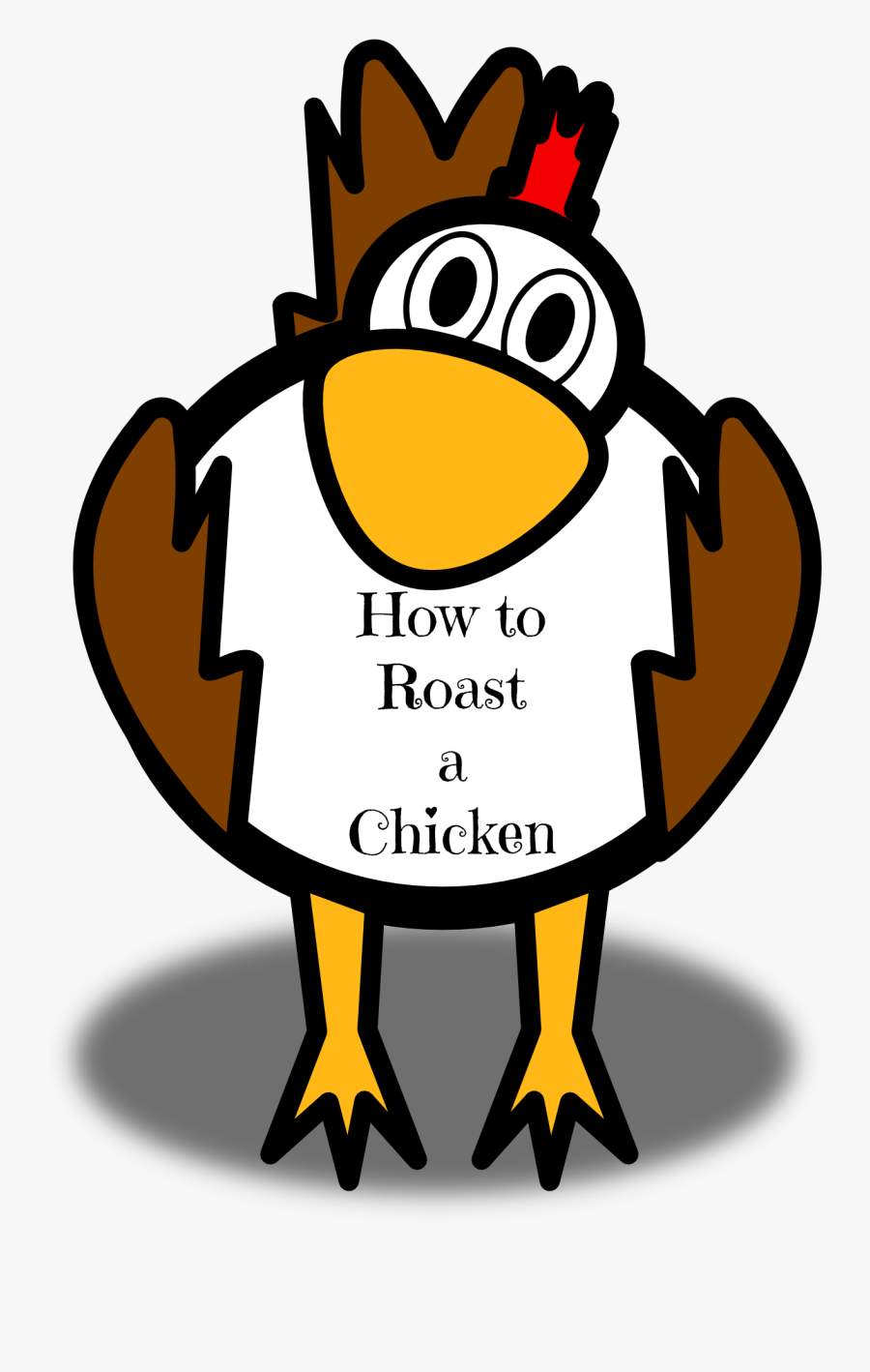 Chicken Moving, Transparent Clipart