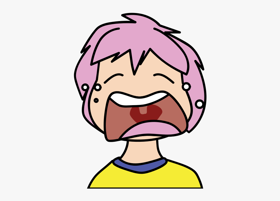 Cartoon Crying Child - Boy Drawing Cry Png, Transparent Clipart