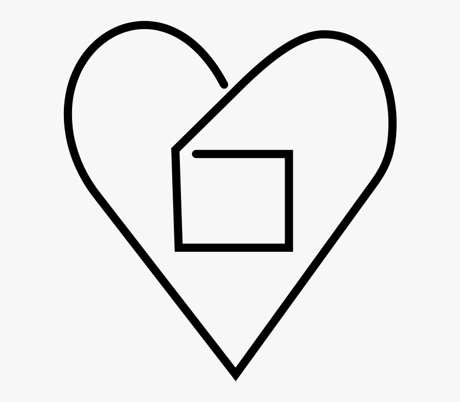 Love Outside The Box Symbol, Transparent Clipart