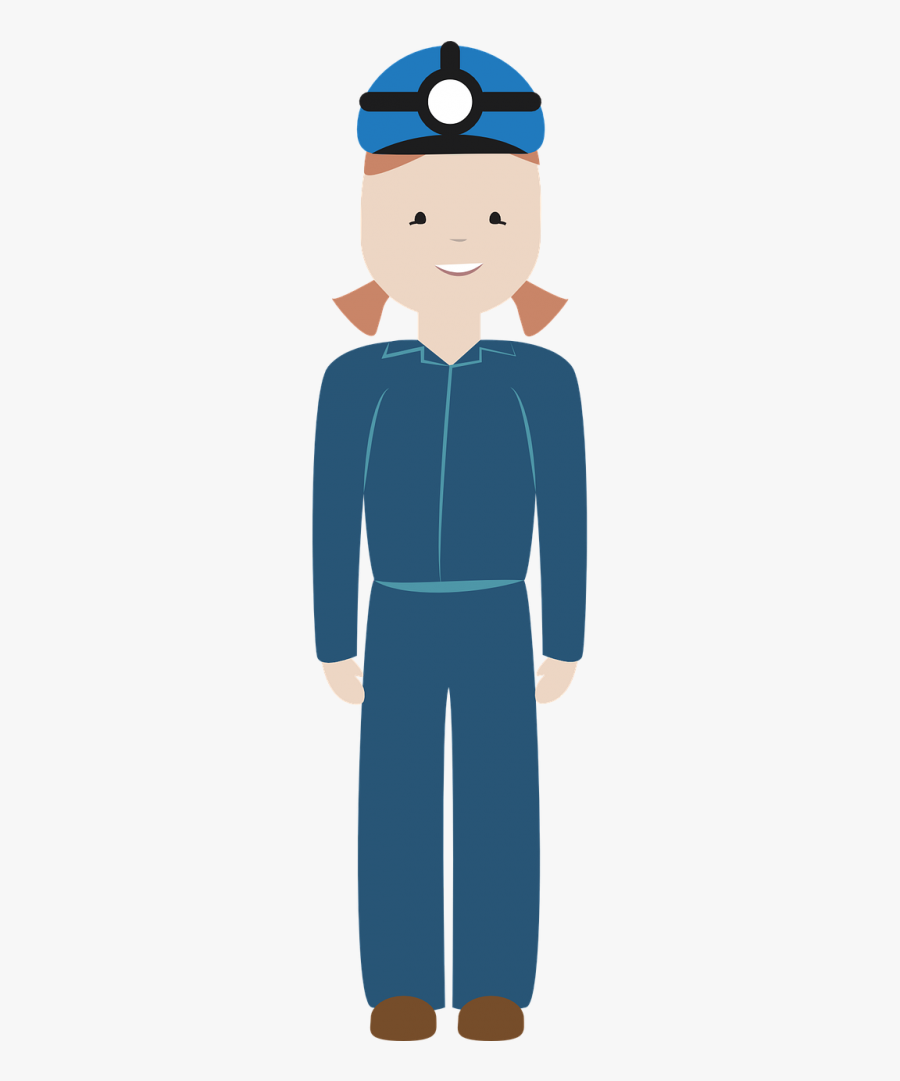 K Lindsay Hunter Underground Astronaut Caver - Cartoon, Transparent Clipart