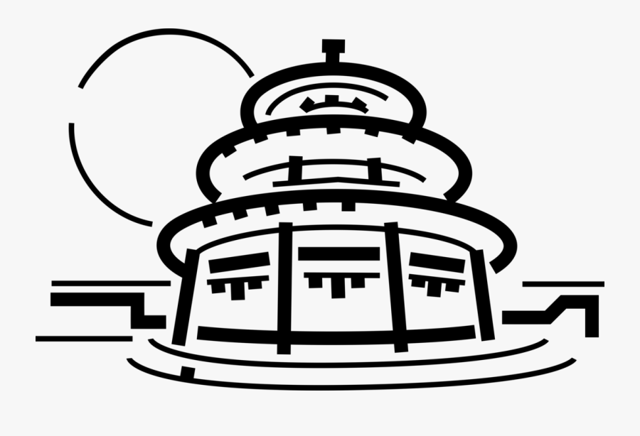 Temple Of Heaven, Beijing, China, Transparent Clipart