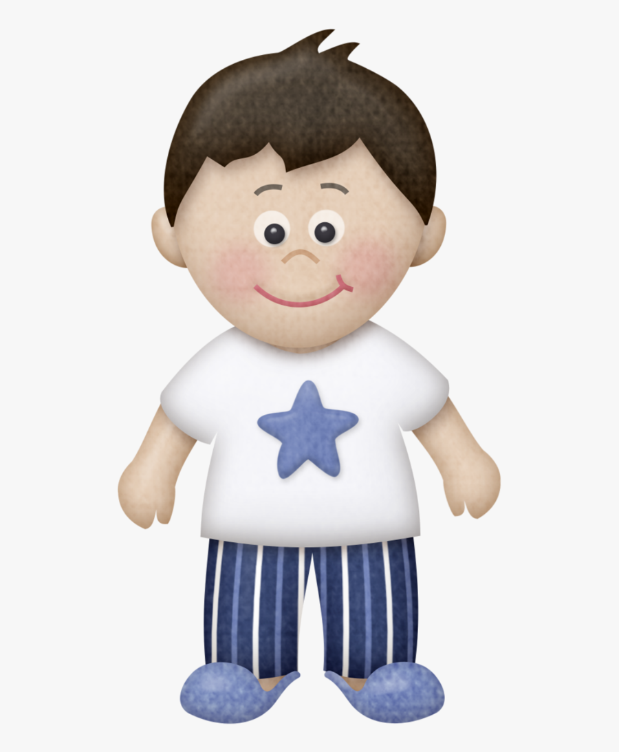Boy In Pajamas Clipart Png, Transparent Clipart