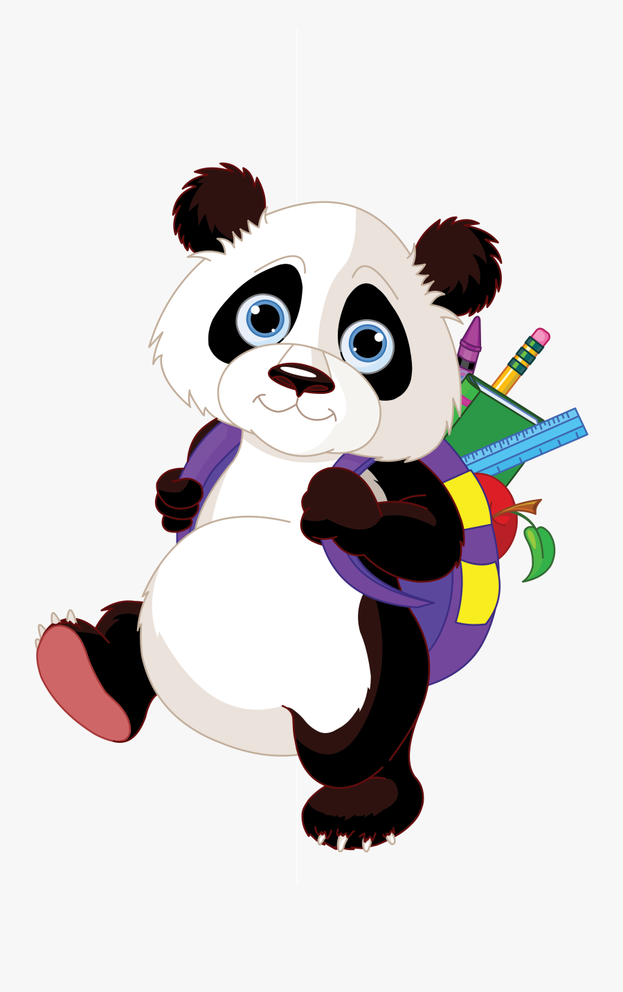 Education Clipart Early Childhood Education - School Panda, Transparent Clipart