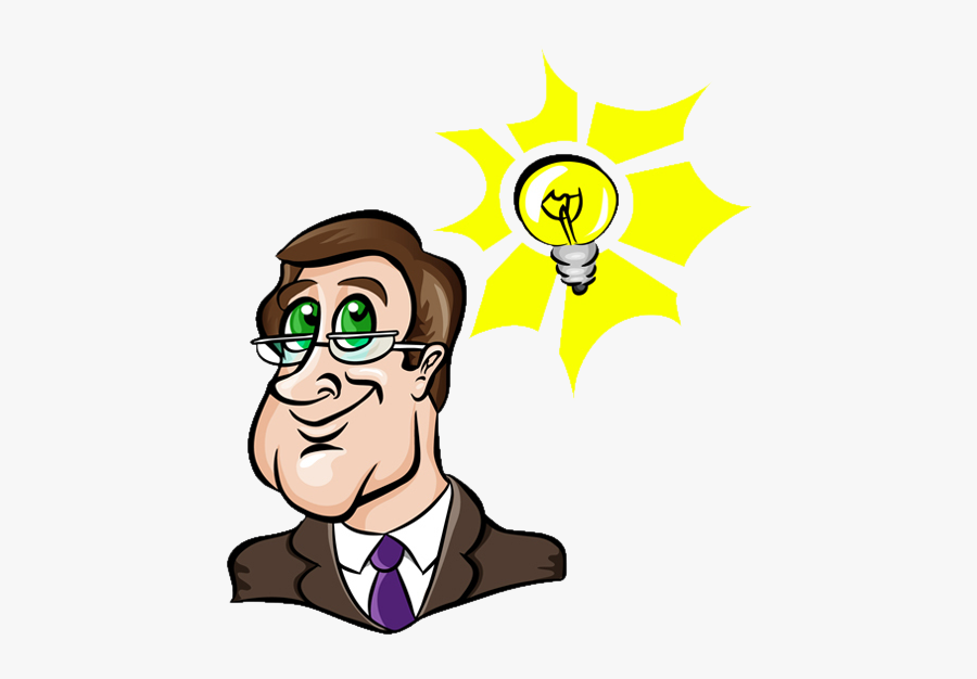 Creative Clipart Final Thought - Smart People Cartoon, Transparent Clipart