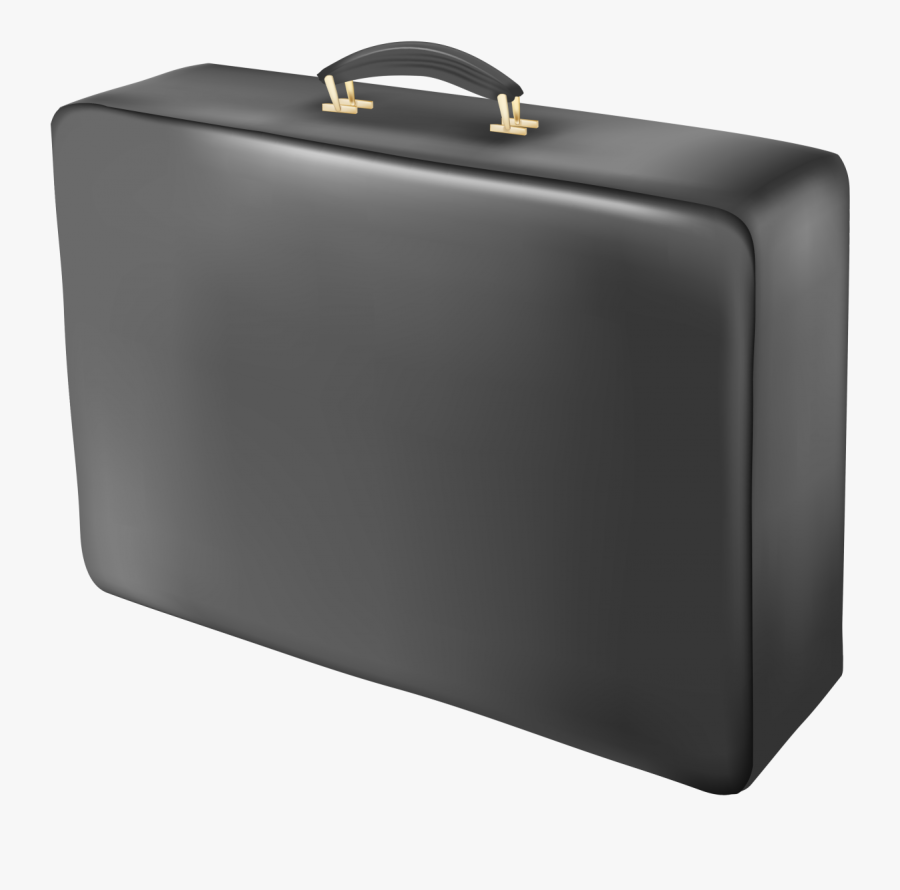 Suitcase Black Png Image - Black Suitcase Transparent Background, Transparent Clipart