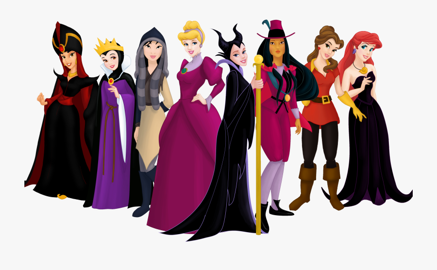 Evil Princesses Png Clipart Picture - Disney Princesses As Villains, Transparent Clipart