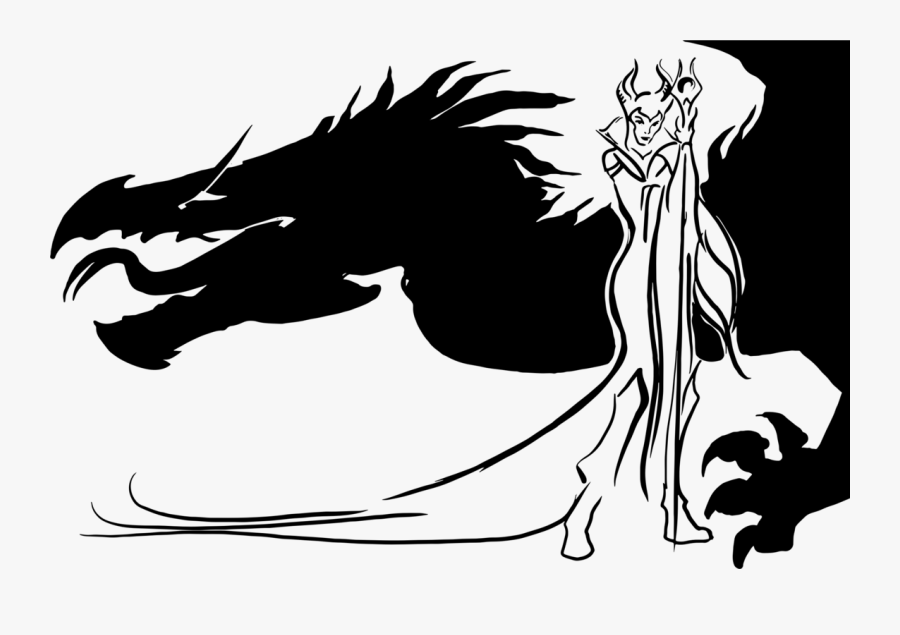 Art,monochrome Photography,carnivoran - Evil Queen Drawing, Transparent Clipart