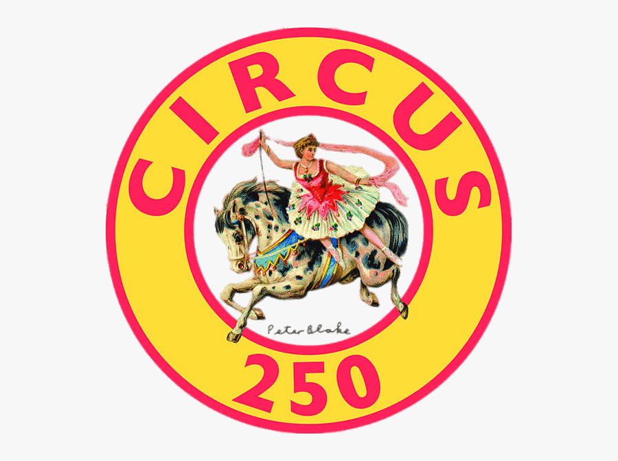 Circus 250 Logo With Horse - Circus 250 Logo, Transparent Clipart