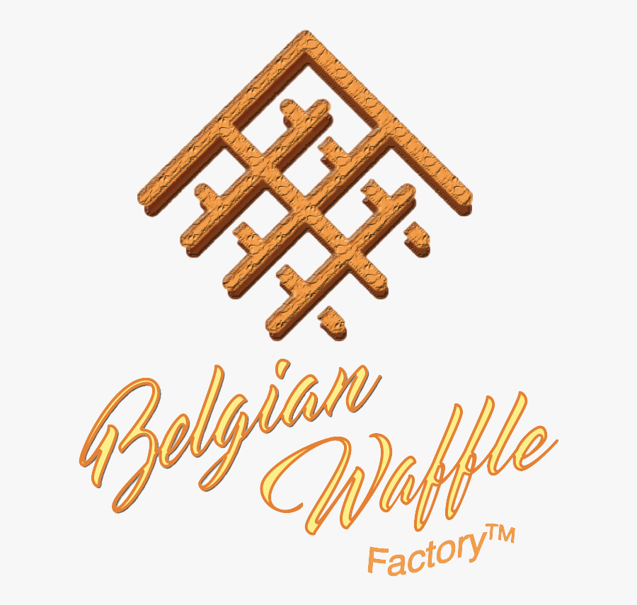 Belgian Waffle Factory Logo, Transparent Clipart