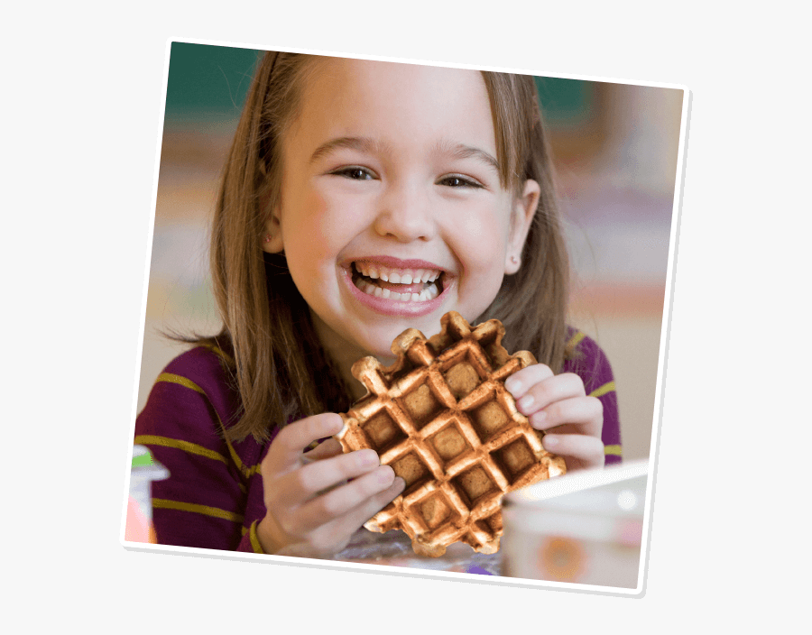 Toddler Eating Sandwich, Transparent Clipart