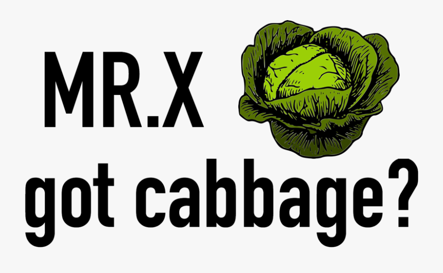 X Logo Chinese Cabbage- - Want An Apprentice, Transparent Clipart