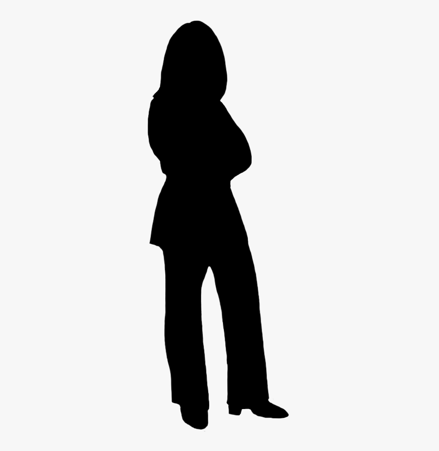 Silhouettes Of People - Silhouette Of Woman Png, Transparent Clipart