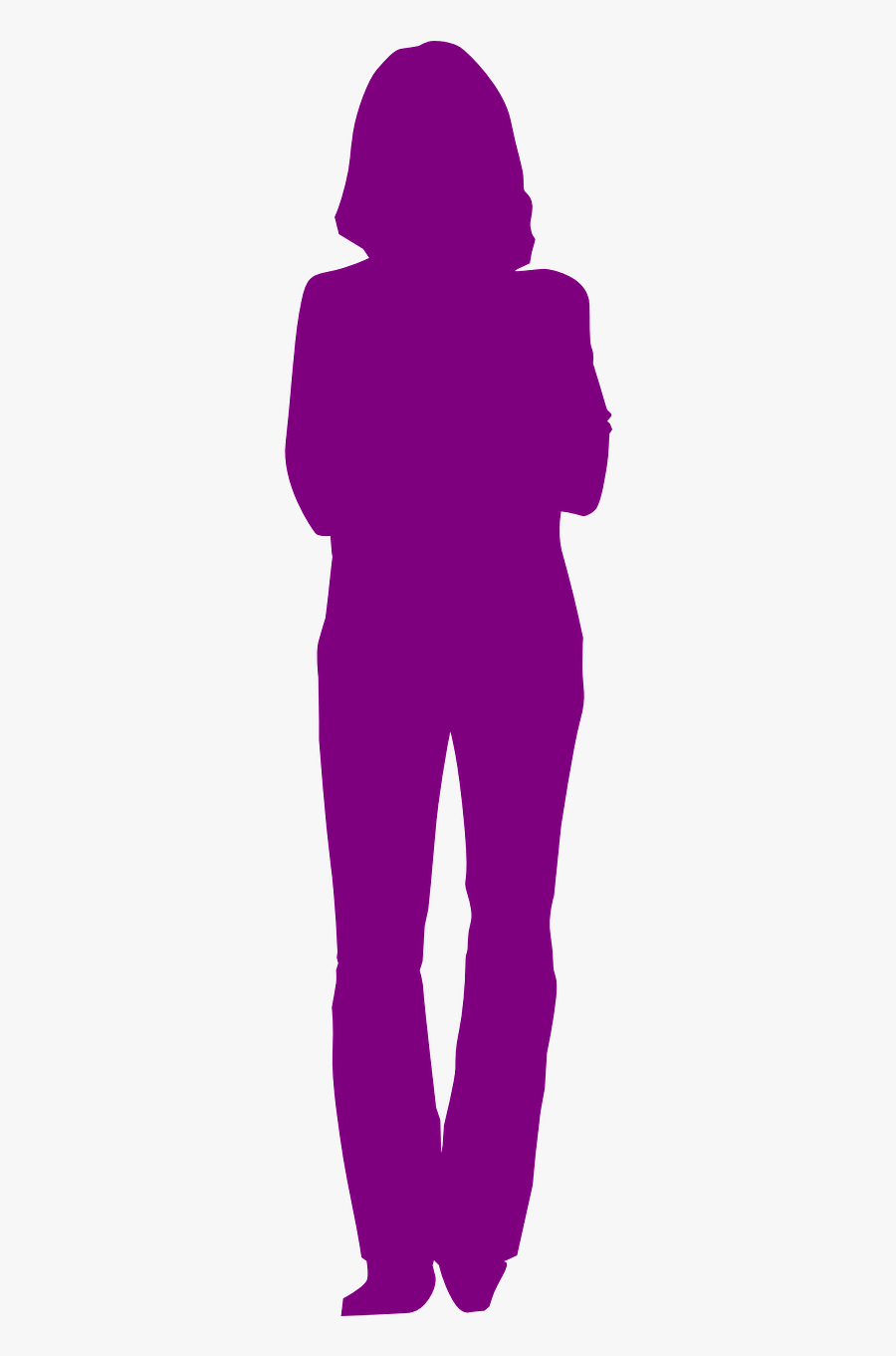 Woman Standing Silhouette Free Photo - Png Silhouette Of Women, Transparent Clipart