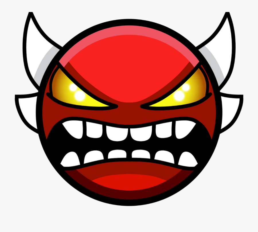 Devil Emoji Png Geometry Dash Extreme Demon , Free Transparent