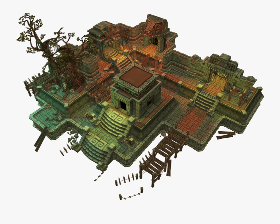 3d Environment Low Poly, Transparent Clipart