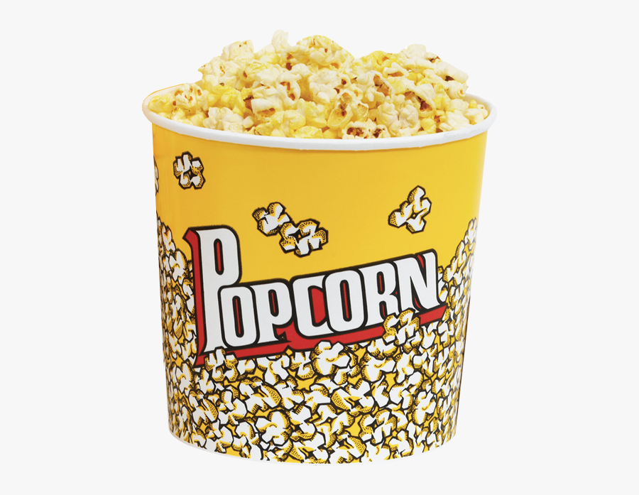 Popcorn From Movie Theater, Transparent Clipart