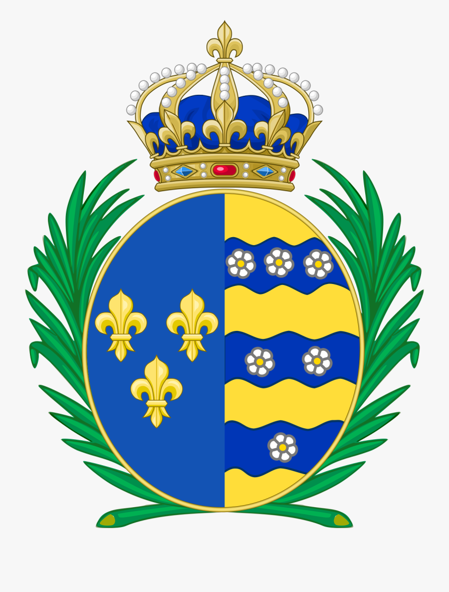 Royal French Coat Of Arms, Transparent Clipart