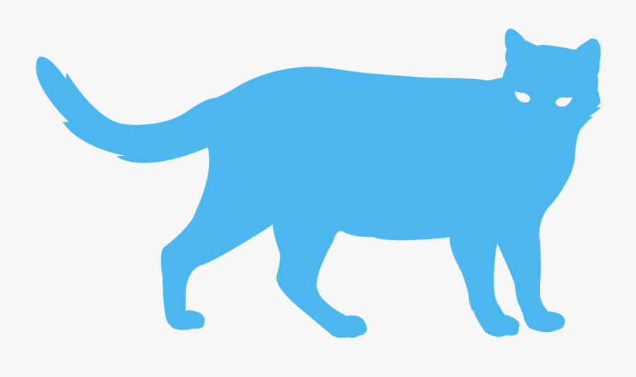 Cat Silhouette Pink Creazilla, Transparent Clipart