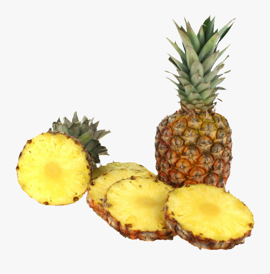 Pineapple With Slices Png Image - High Resolution Pineapple Png, Transparent Clipart