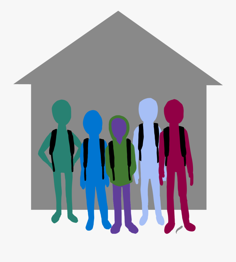 Transparent Social Workers Clipart - Youth At Home Clipart, Transparent Clipart