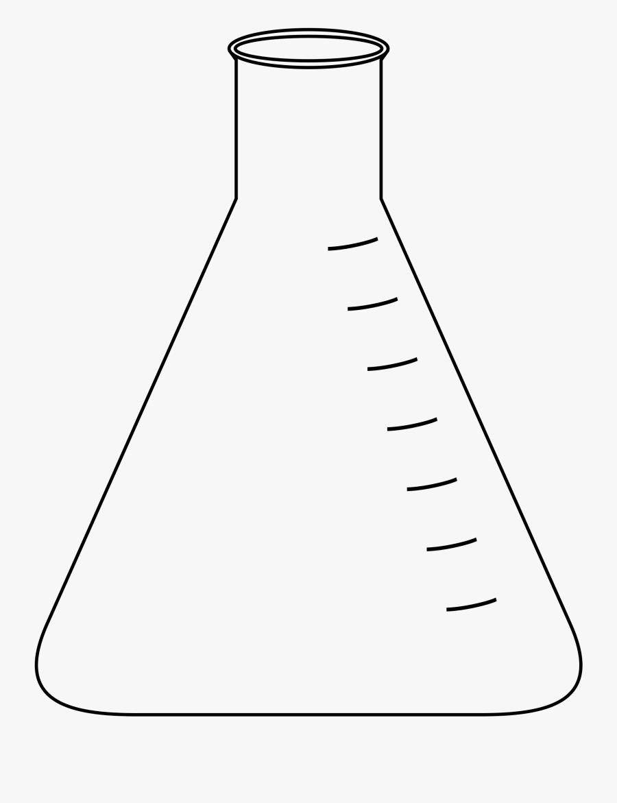 Transparent Chemistry Lab Equipment Clipart - Clipart Science Flask, Transparent Clipart