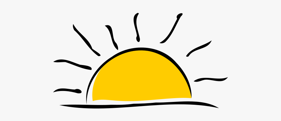 Sunset Png Clip Arts - Clip Art Sunrise Png, Transparent Clipart