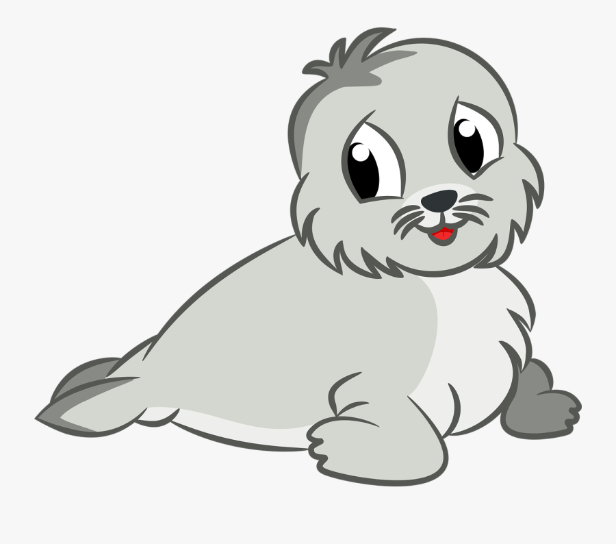Clipart Cute Small Seal, Transparent Clipart