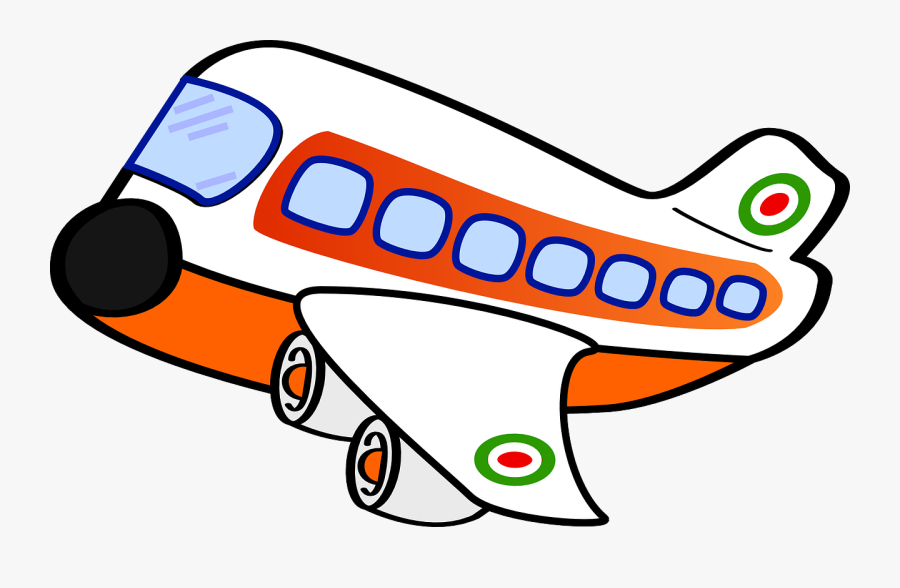Jumbo Jet Clip Art, Transparent Clipart