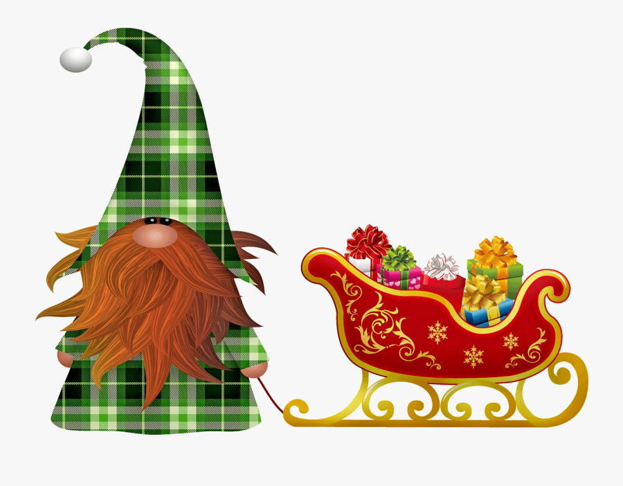 Christmas Sleigh Clipart Free, Transparent Clipart