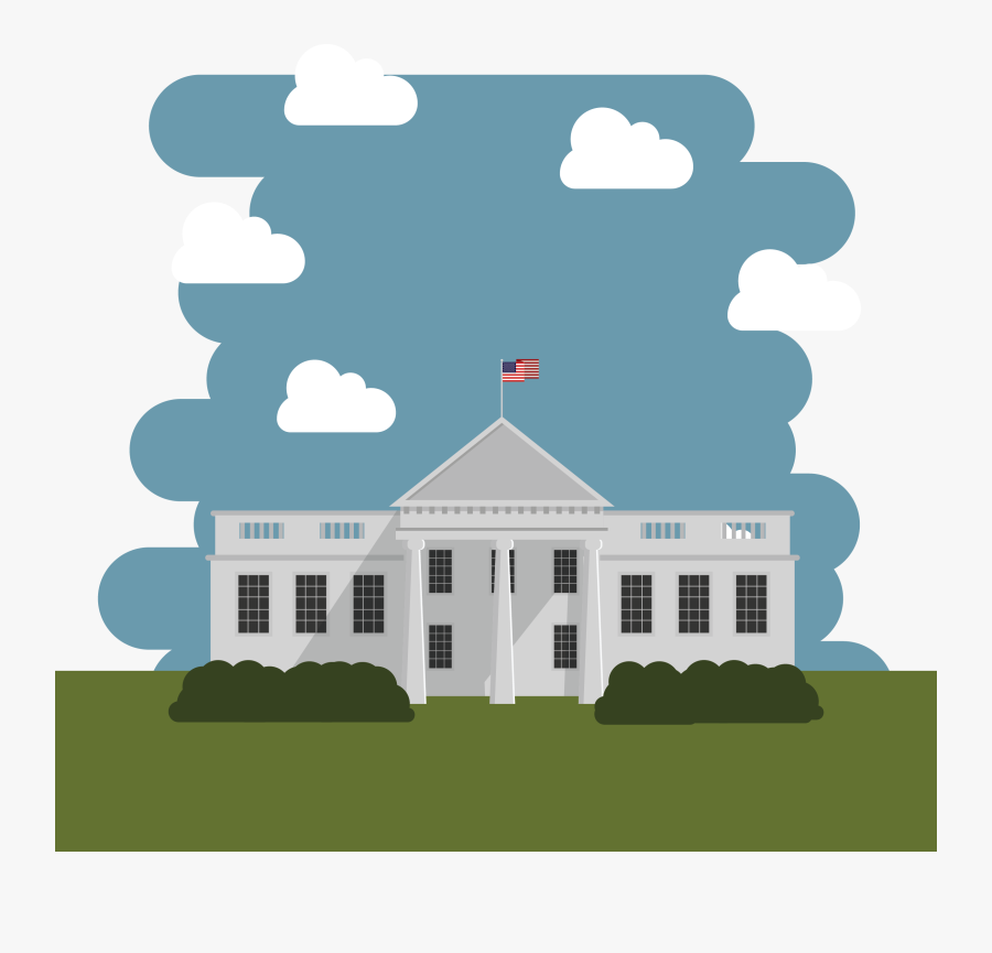 First Us Government - Washington Monument Cartoon, Transparent Clipart