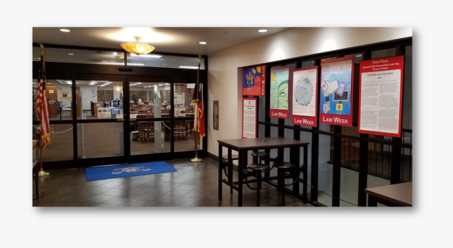 Houston Bar Association Law Week Poster Contest On - Interior Design, Transparent Clipart