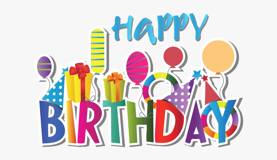 Cute Happy Birthday Clipart - Happy Birthday Clipart, Transparent Clipart
