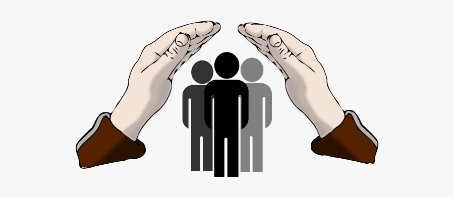 Protecting Hands - Progressive Youth Organisation Logo, Transparent Clipart